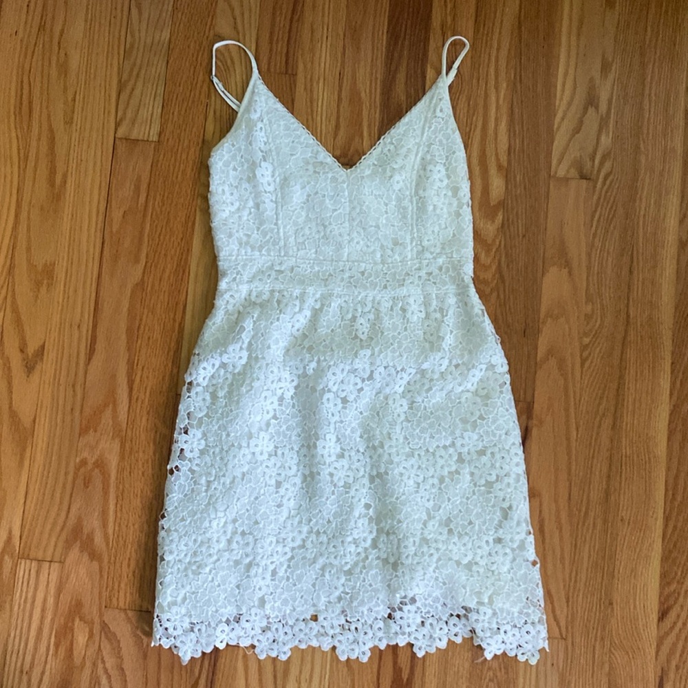 Abercrombie and Fitch White Dress